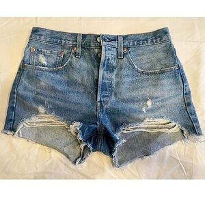 Levi’s | Premium 501 Original Fit High-Rise Shorts